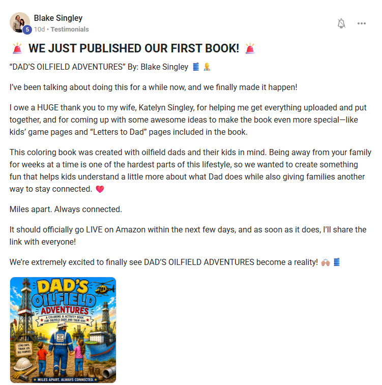 Screenshot shared by Blake — amazon kdp